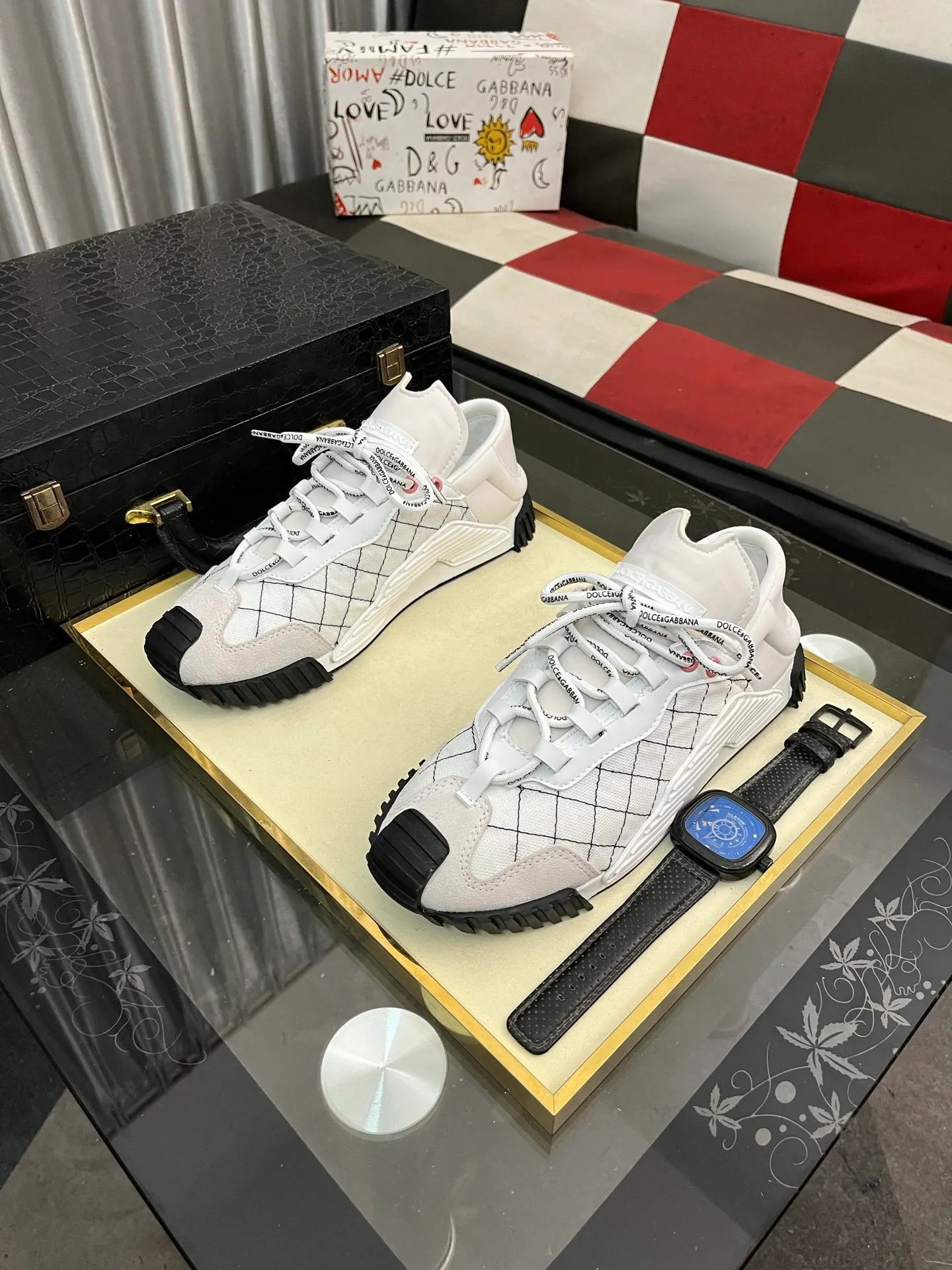 Men's men's shoes💰440⌚️⌚️【DG～】Couple casual shoes, 2025z cabinet sales simultaneously 🔶Size: 36-46#️⃣ 🔷2 colors🔜The upper is made of multi-material splicing➕Mesh lining, comfortable and breathable, sole: original comfortable, wear-resistant and non-slip outsole, ⚠️Real 📱Photographed🎬The real thing is better📢📢📢